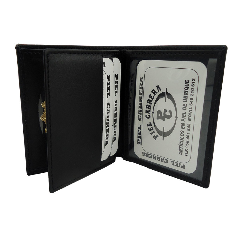 LIBRO. CARTERA PORTA PLACA SEGURIDAD PRIVADA (PLACA INCLUIDA)