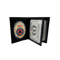 LIBRO. CARTERA PORTA PLACA PROTECCION CIVIL (PLACA INCLUIDA)