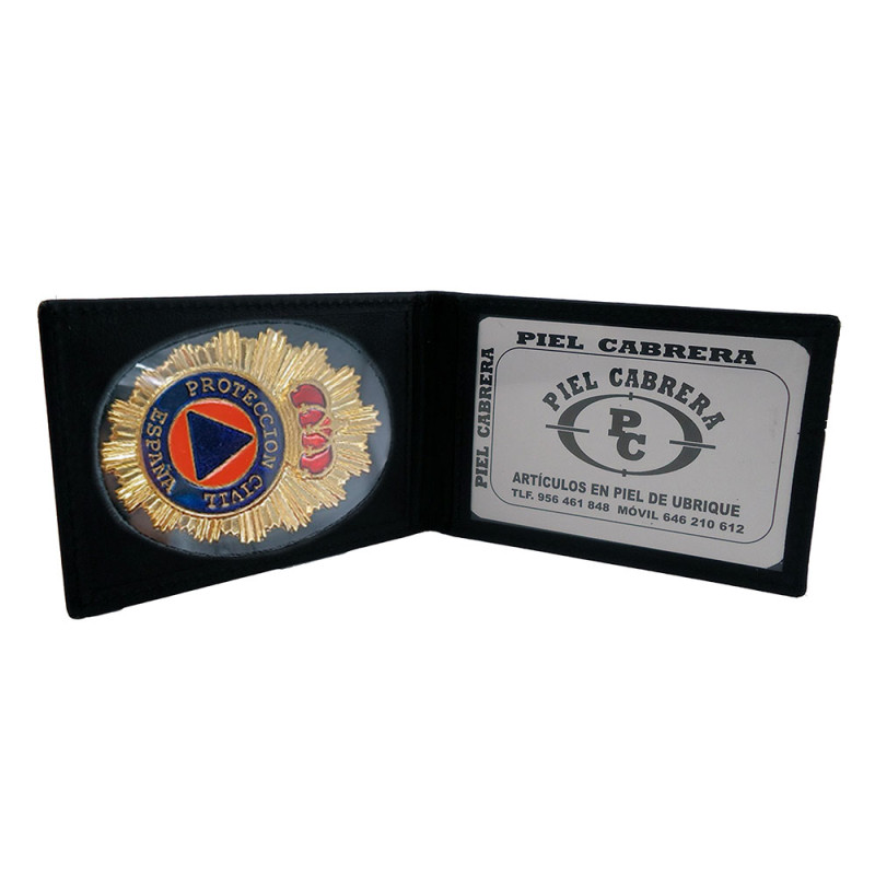 11. CARTERA PORTA PLACA PROTECCION CIVIL (PLACA INCLUIDA)