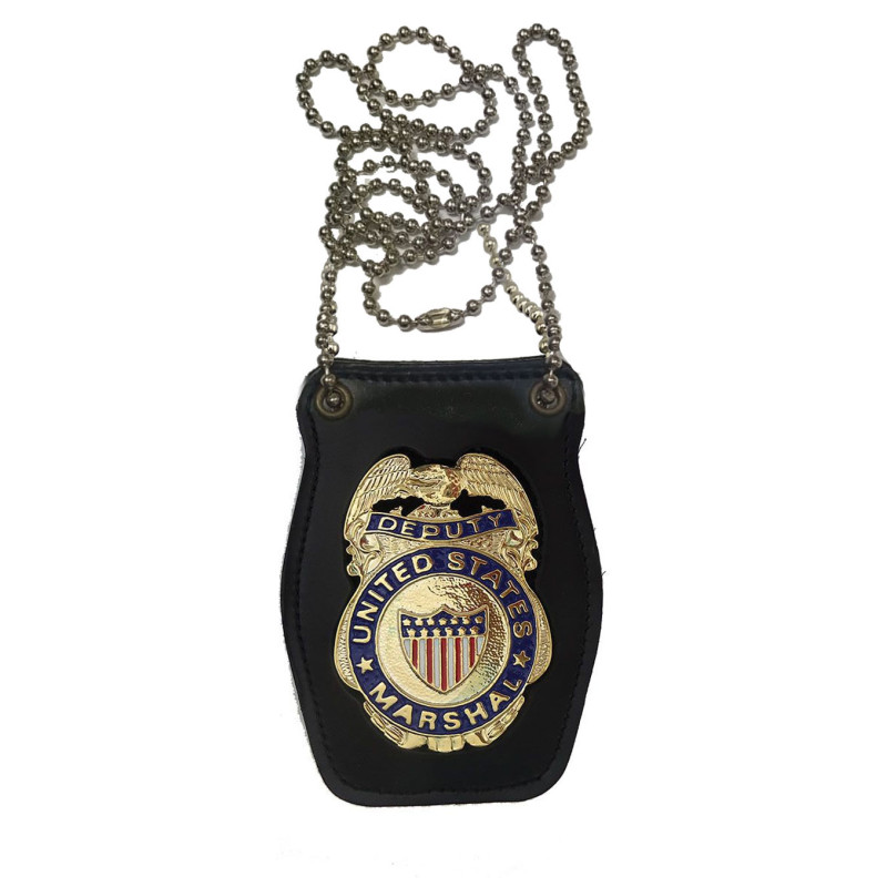 Holder Badge CARRIER UNITED STATES MARSHAL