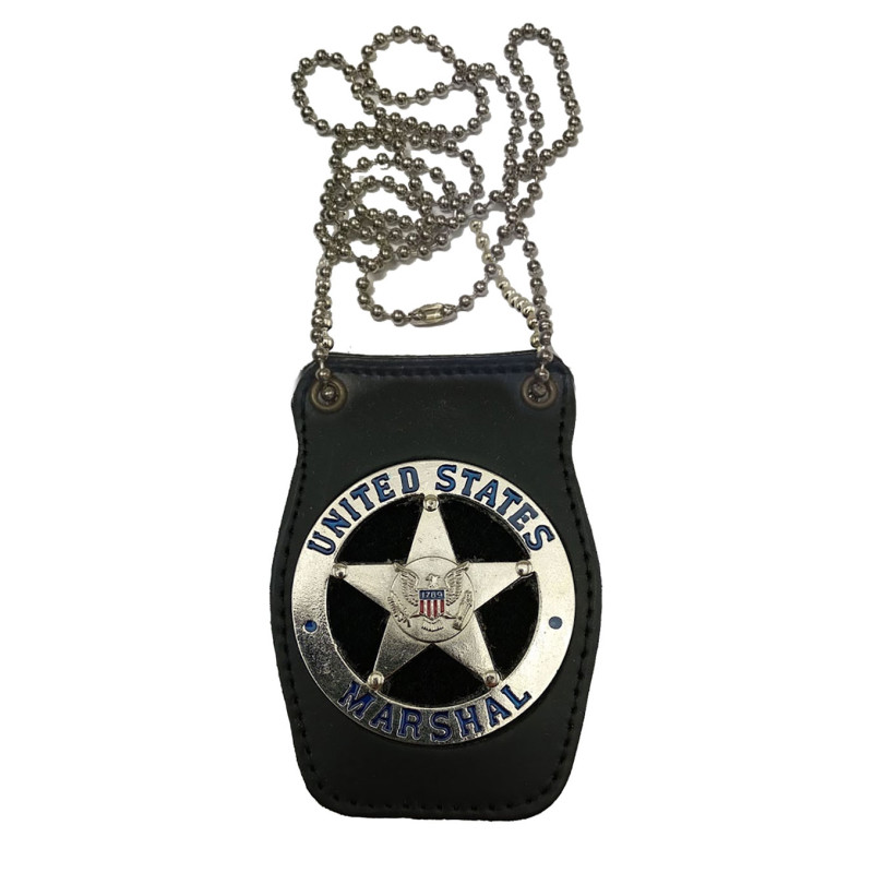 Holder Badge CARRIER UNITED STATES MARSHAL