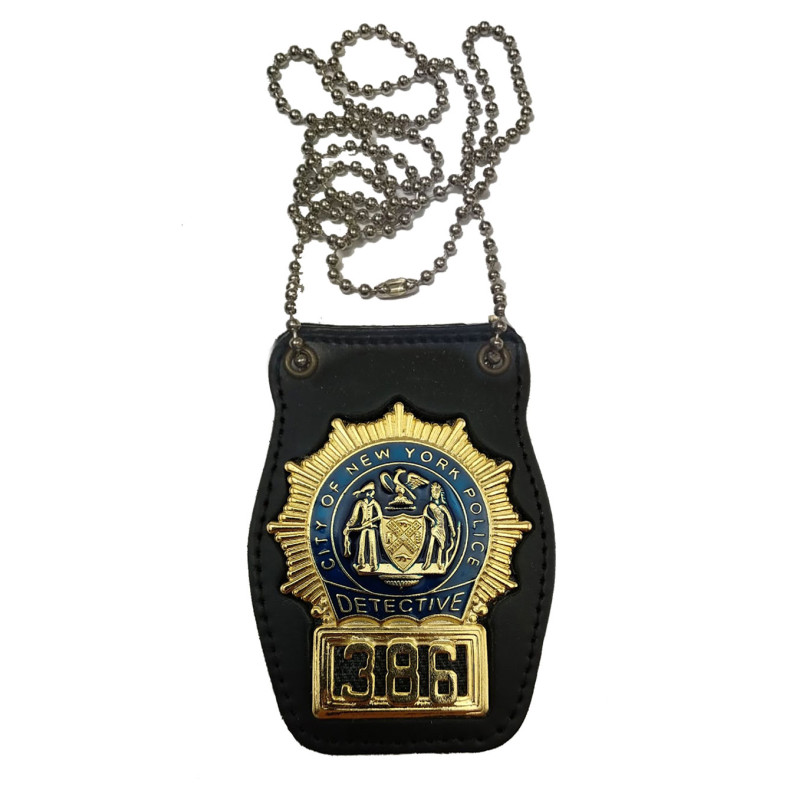 Holder Badge DETECTIVE NEW YORK