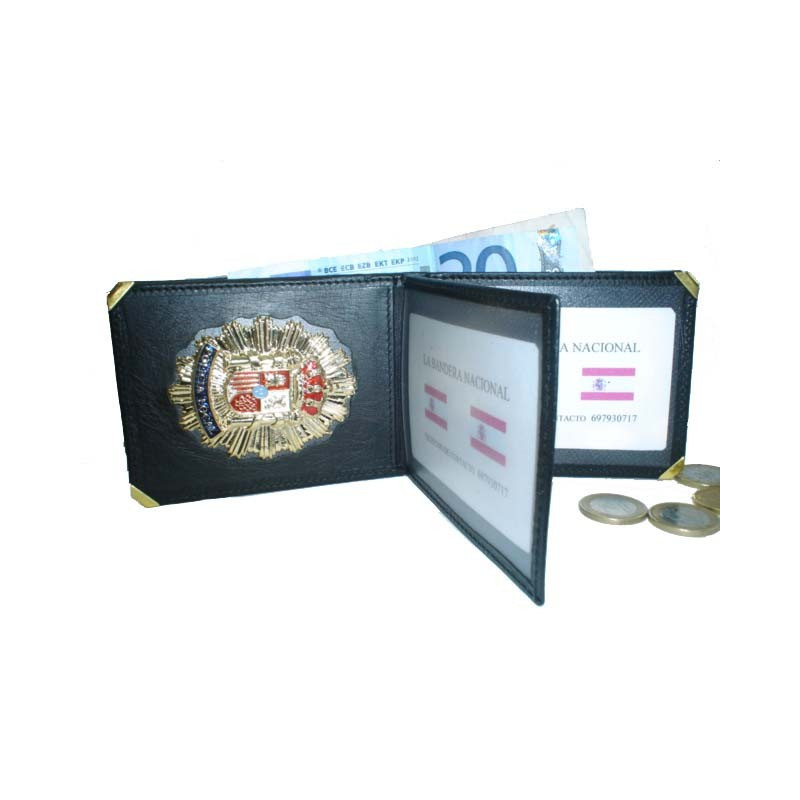 PORTAPLACA MONEDERO EXTERIOR POLICIA LOCAL GENERICA