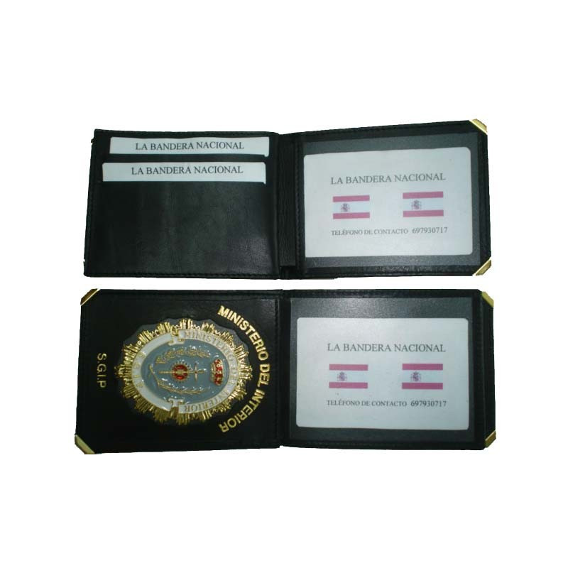 BILLETERA PORTAPLACA(S.G.I.P.)FUNCIONARIO DE PRISIONES