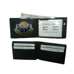 CARTERA ERTZAINTZA REF. 806 (PLACA INCLUIDA)