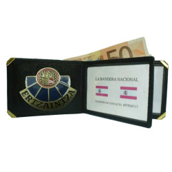 CARTERA PORTAPLACA ERTZAINTZA (PLACA INCLUIDA)