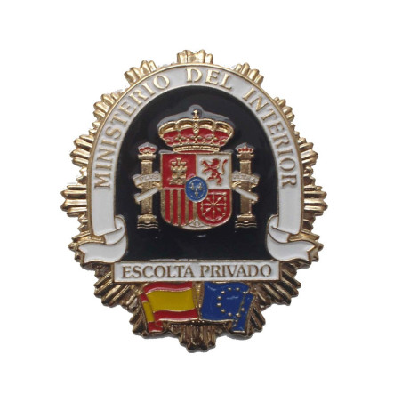 PLACA ESCOLTA PRIVADO