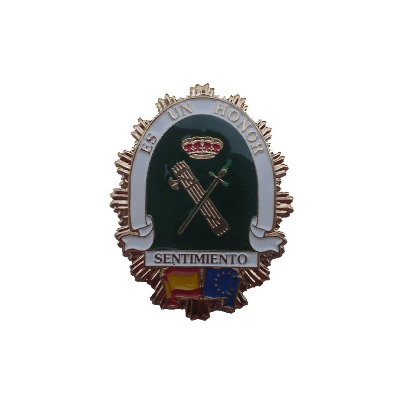 Placa amigo de la guardia civil