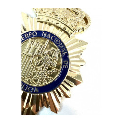 Placa Policía Nacional España CNP