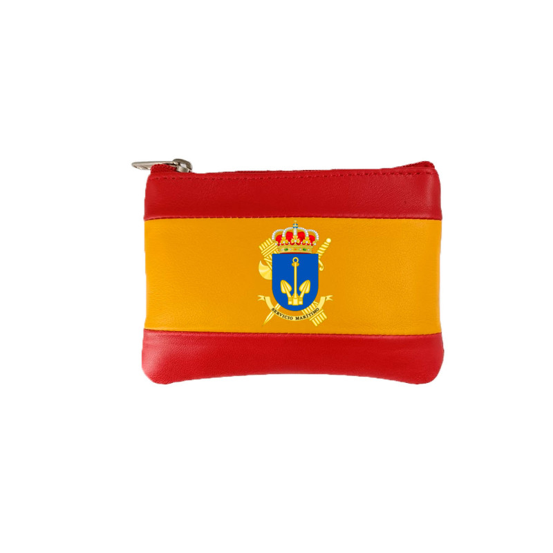 Monedero Bandera España Guardia Civil Servicio Maritimo