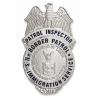 PLACA INSPECTOR POLICIA SERVICIO INMIGRACIÓN ESTADOS UNIDOS