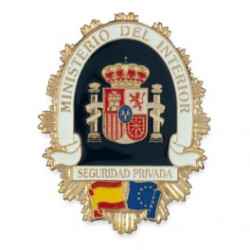 PLACA SEGURIDAD PRIVADA ESPAÑA