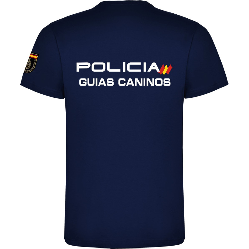 Camiseta Policia Nacional Guías Caninos (U.E.G.C)