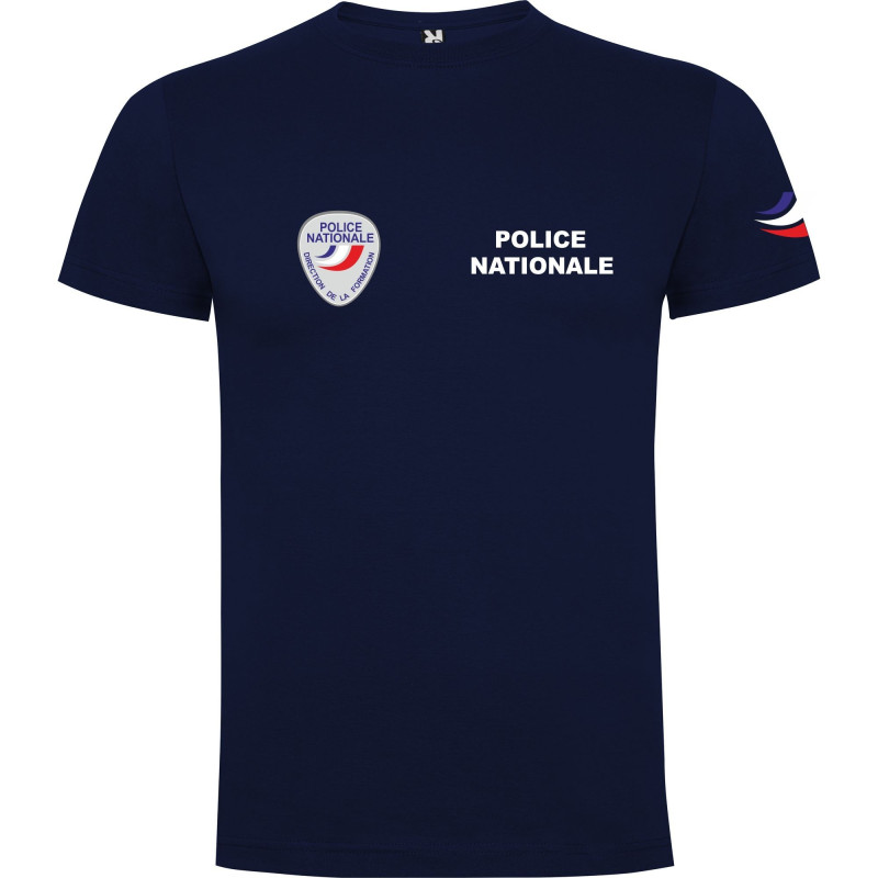 T-Shirt Police Direction de la Formation Police Nationale France