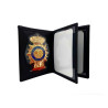 LIBRO. Cartera Porta Placa Policia Nacional (CNP) Placa Incluida